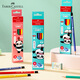 輝柏嘉（Faber-castell）三角學(xué)生鉛筆國潮熊貓 熊有成竹2B12支裝 搭配單孔筆刨 132213