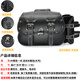 工馬摩托車(chē)包哈雷883 750邊包肥霸義騎V8掛包防水靠背折疊靠背馬鞍包 99黑色一對送兩個(gè)水瓶包/大號