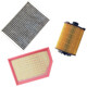 金嘆 適配沃爾沃S90S60LXC60V40S40活性炭空調濾芯空氣濾芯機油濾清器 沃爾沃XC60 三濾套裝/空調濾芯+空氣濾芯+機油濾芯
