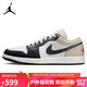 Jordan男子休閑鞋喬丹AJ1 JORDAN 1運動鞋 553558-153米黑41