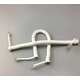 bejoyBejoy 電話機(jī)聽筒線 電話線曲線2米話筒線 座機(jī)連接線 白色