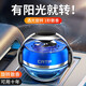 車(chē)載香薰汽車(chē)香水?dāng)[件太陽(yáng)能旋轉(zhuǎn)擴(kuò)香器車(chē)內(nèi)飾品中控臺(tái)香氛擺件持久淡香車(chē)用網(wǎng)紅香水瓶車(chē)上香水男士女士 寶石藍(lán)-梔子花【清香花果】