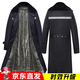 尤薩新款軍大衣男冬季加絨加厚防寒防水保安棉服秋冬裝勤務(wù)執(zhí)勤棉大衣 毛內(nèi)膽-可拆卸【帶反光條】 均碼（適合120-180斤）