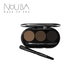NOUBA意大利進(jìn)口 立體塑眉粉自然立體易上色眉粉不易脫色3色搭配