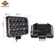 汽車(chē)led射燈超亮工程車(chē)改裝燈LED12V24V-80V通用電動(dòng)車(chē)燈越野車(chē)燈貨車(chē)大燈聚光農用車(chē)燈新款 升級款5寸方15燈超亮