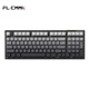 腹靈FL980V2Pro 有線/藍(lán)牙/2.4G三?？椭苹瘷C(jī)械鍵盤gasket結(jié)構(gòu)正刻側(cè)刻鍵帽熱插拔藍(lán)牙鍵盤無線鍵盤 FL980V2Pro LS版-黑曜石極晝側(cè)刻 TTC快銀軸V2