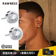 RAWNESS莫桑石耳釘 高級感痞帥男士鑲鉆耳環(huán)飾情侶耳釘耳蝸釘925銀鋯石女 銀色 單只