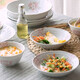 美濃燒 日本進(jìn)口陶瓷 櫻花陶瓷餐具米飯碗 家用日式蒸魚 8.5英寸湯盤【 21CM*6.5CM】