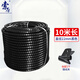 索厲 束線(xiàn)管包線(xiàn)管理線(xiàn)管纏繞管 直徑22mm長(cháng)10米黑色 30003電線(xiàn)收納理線(xiàn)器電線(xiàn)保護套配理線(xiàn)夾