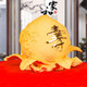 京峰閣 大號(hào)絨沙金壽桃擺件 送長輩老人生日禮物608090大壽祝壽賀壽禮品 大號(hào)福壽金桃