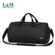 L&M 游泳包干濕分離戶(hù)外運動(dòng)防水包男女收納包手提單肩包旅游袋 L1015黑色