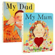 我爸爸我媽媽 My Dad My Mum 紙板書2冊套裝 英語啟蒙 情商管理 原版進口 英文進口原版圖書開工開學季  小學教輔