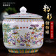 loyo景德鎮(zhèn)陶瓷器茶葉罐子家用防潮大號普洱儲存中式家居客廳裝飾擺件 粉彩百子圖儲物罐 （高30cm）