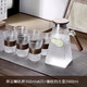 青蘋果（QINGPINGGUO）日式玻璃杯子家用客廳待客耐高溫茶杯套裝耐熱喝水杯防燙水杯