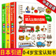 0-4歲幼兒認知小百科 中英雙語(yǔ)繪本 幼兒童英語(yǔ)啟蒙早教書(shū)百科認知看圖識字書(shū) 長(cháng)江少年兒童出版社 全套3冊