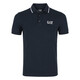 阿瑪尼（ARMANI）男裝 修身EA7徽標(biāo)短袖POLO衫T恤 8NPF06 PJ04Z 夜藍(lán) XXL