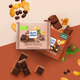 瑞特滋（RITTER SPORT）玉米脆夾心咖啡牛奶巧克力 100g 休閑零食糖果七夕禮物送男女友