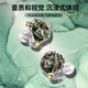 北極鳥耳機(jī)有線掛耳式HIFI耳塞發(fā)燒級(jí)動(dòng)圈高清K歌主播直播監(jiān)聽耳返長(zhǎng)線耳機(jī)無線藍(lán)牙電競(jìng)游戲吃雞耳機(jī) 云母 3.5mm無麥版