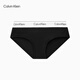Calvin Klein內(nèi)衣【七夕禮盒摩登引力帶】女士ck提花防夾臀三角內(nèi)褲女QF8206AD UB1-太空黑 1條 S