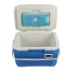 甬航6L保温箱冷藏箱家用医药血液运输箱2到8度冷藏盒生长激素母乳保鲜 6升蓝色带温显+5个冰袋