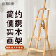 自油自畫數(shù)字油畫diy風(fēng)景花卉減壓手繪油畫客廳裝飾畫兒童diy手工油畫掛畫 換購 文藝木質(zhì)畫架 繪畫套裝