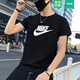 耐克（NIKE）短袖男裝2025夏季新款跑步運動(dòng)服短袖休閑時(shí)尚圓領(lǐng)透氣T恤911925 AR5005-010 經(jīng)典黑白logo/主推 L
