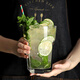 erisi ins風(fēng)莫吉托杯 冷飲杯 超大玻璃杯 檸檬果汁杯 水果茶杯餐廳 六角果茶杯-870ml