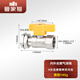 管家貓（mo）全銅燃氣閥門內(nèi)外絲4分DN15雙內(nèi)螺紋天然氣管道專用球閥開關(guān) 4分活接鋼柄雙內(nèi)絲球閥 4分燃氣閥門