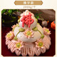 櫻小煮膠東花餑餑供佛饅頭祈福上供品花饃拜佛面點(diǎn)山東特產(chǎn)九月九禮盒 香花供養（佛字）