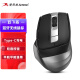 雙飛燕（A4TECH）FB35CS 飛時代無線藍牙鼠標輕音充電款ipad蘋果mac筆記本電腦辦公 鋼鐵灰