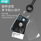 瑞普（reap）工作證證件套工作牌卡套帶掛繩校牌飯卡公交卡門禁卡套吊牌掛牌胸牌透明工牌豎款黑7125-1個裝