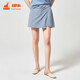 銅牛夏季棉氨棉皺女居家裙褲睡褲家居短褲裙褲VQ042 淺藍色 XL (175/100)