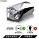 easydo自行車燈車前燈usb充電智能感應(yīng)夜騎燈照射寬廣山地車公路車折疊車前燈 銀色感應(yīng)自動(dòng)變光款
