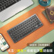B.O.W航世 HW098C 輕薄小巧無(wú)線(xiàn)鍵盤(pán) 巧克力按鍵便攜辦公家用通用鍵盤(pán) 灰黑色