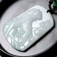 碧鳳閣天然翡翠A貨虎牌吊墜玉石男女生肖虎掛件上山老虎玉佩玉器