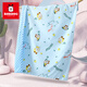 巴布豆嬰兒蓋毯新生兒寶寶安撫豆豆毯夏季兒童毛毯春秋蓋被午睡毯子 活力寶貝80*110cm【適合20-30°】
