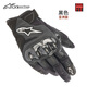 Alpinestars A星摩托車手套春秋夏季網(wǎng)眼透氣機(jī)車騎士騎行手套SMX-1 V2 黑色(亞洲版) M