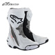 Alpinestars Supertech R a星摩托車騎行靴賽道靴機(jī)車靴透氣比賽防摔騎行鞋靴 白灰黑透氣款2024 44