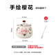 多美然（DuoMeiRan） 多美然 日式釉下手繪櫻花調(diào)味瓶罐子油鹽罐餐廳油潑辣子罐家用單個(gè) 櫻花調(diào)味罐-單個(gè)（配勺）