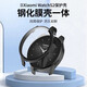 優(yōu)倫詩(shī)適用小米Watch S2保護殼小米手表S2保護套智能運動(dòng)手表保護膜鋼化膜殼膜一體全包防摔表殼 雅典黑【殼膜一體丨防摔防刮】 適用：小米Watch S2（46mm）