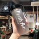 贏容新人專享水杯塑料男女學生韓版耐摔杯子簡約磨砂創(chuàng)意600ml 潮流磨砂款(墨黑) 杯子單個