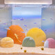 寵小帥 魚缸造景石長江擺件水族箱裝飾天然彩石底沙石精品長江彩石擺件 【精選】約1.2斤：適用約10~20cm魚缸