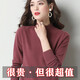AMNCK品牌羊絨衫女100純山羊絨秋冬女士半高領(lǐng)針織打底衫毛衣鄂爾多市 粉紫 4XL 建議150-165斤