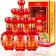 西鳳酒50度御品天香韻 紅瓶婚宴喜酒 白酒禮盒裝 50度 500mL 6瓶
