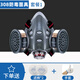 安爽利（ASL）308A防塵口罩防毒面具kn95工業(yè)粉塵防護面罩 噴漆化工角磨電焊裝修打磨透氣 308A防毒塵七件套（毒塵雙防型）
