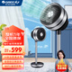 格力（GREE）空氣循環(huán)扇WIFI智能電風(fēng)扇渦輪直流變頻遙控定時(shí)家用臥室客廳立式輕音搖頭對流落地電扇空調(diào)伴侶 FSZ-20X60Bg3（WIFI遙控+立體智能）
