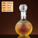 瓶樽天下無(wú)鉛玻璃瓶紅酒瓶子空瓶醒酒器葡萄酒裝飾洋酒瓶白酒瓶空酒瓶 1000ml地球