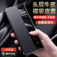 甲度【時尚非凡】適用華為Mate60 RS 非凡大師手機殼保護套輕奢商務(wù)磁吸翻蓋智能視窗皮套 【優(yōu)雅黑】升級磁吸翻蓋智能皮套 華為Mate60RS非凡大師設(shè)計