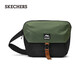斯凱奇（Skechers）防潑水輕量斜挎包出行通勤大容量單肩包L224U024