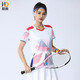 耐典羽毛球服網(wǎng)球服運動(dòng)套裝夏季速干短袖短褲裙乒乓球訓練隊服